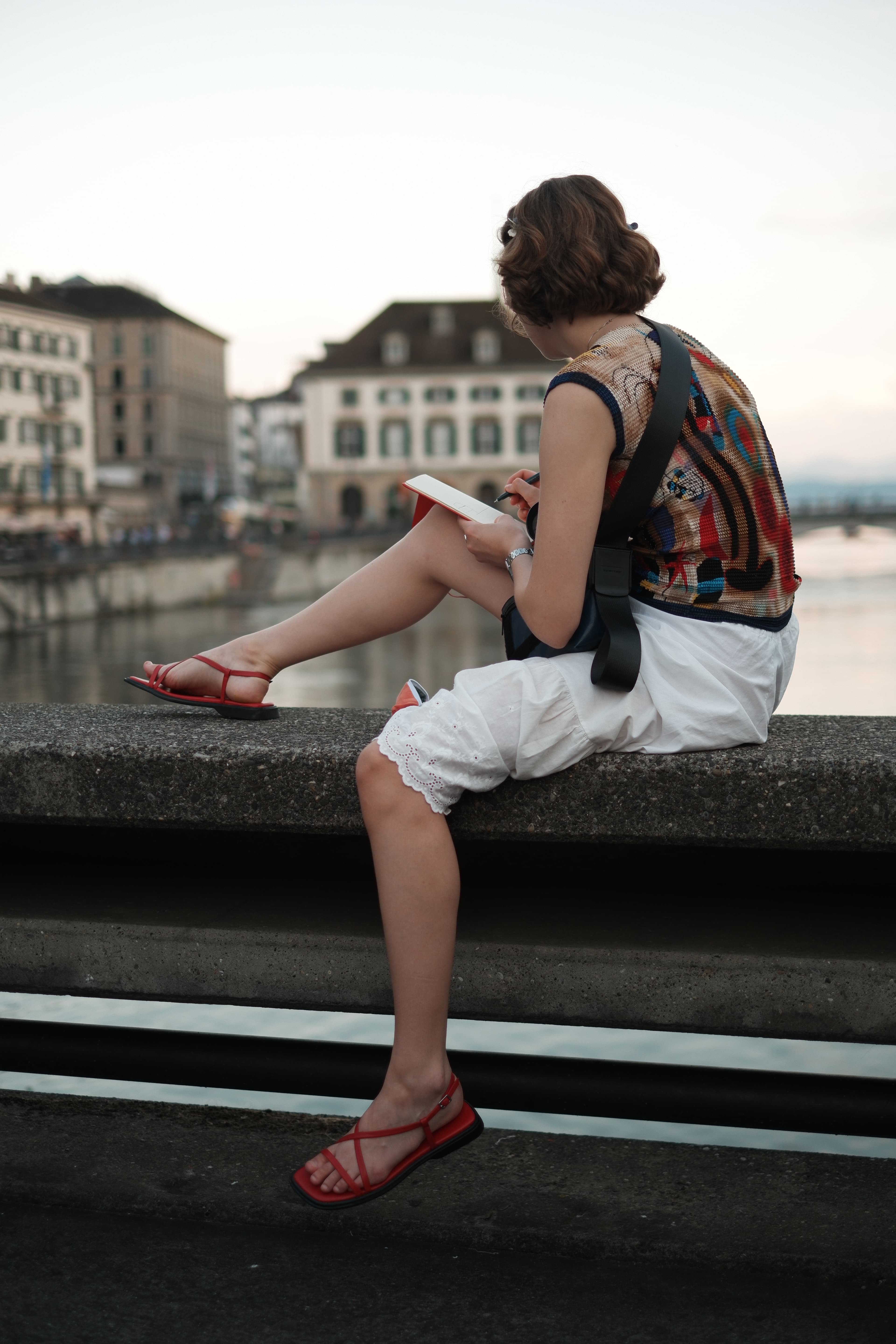 Skisseboka er alltid med