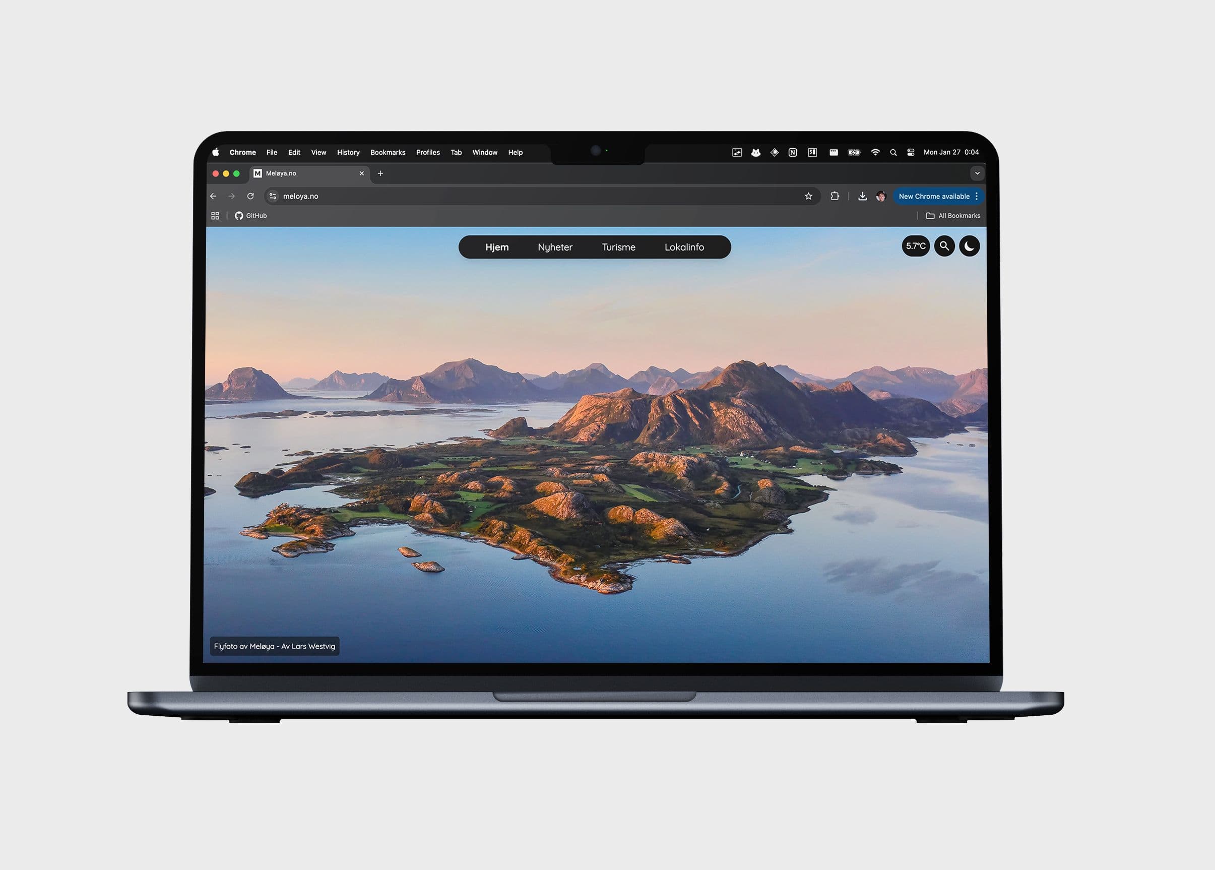 En plattform for hele øya
